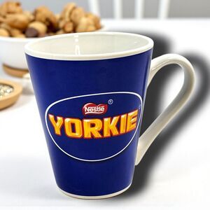 Vintage Nestlé Yorkie Chocolate Bar Mug – Retro Advertising Collectible